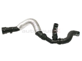 1K0122073FE Genuine VW/Audi Coolant Hose; From Thermostat Housing to Heater Core Hoses