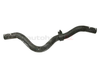 1K0122447EQ Genuine VW/Audi Coolant Hose; From water pipe to expansion tank (return)