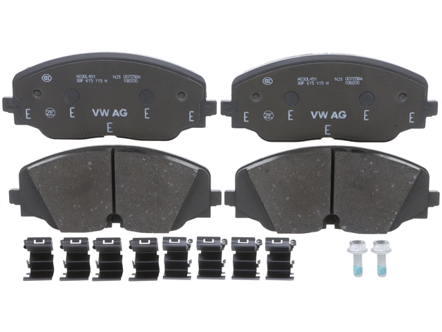 3QF698151F Genuine VW/Audi Brake Pad Set