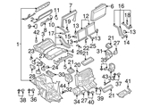 4E0820103A Genuine VW/Audi A/C Evaporator Core Kit