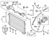 4H0260702A Genuine VW/Audi Exhaust Pipe Adapter