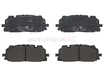 4M0698151BD Genuine Audi Brake Pad Set; Front