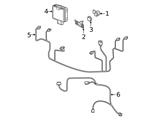 561971095G Genuine VW/Audi Parking Aid System Wiring Harness