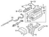 5C0972597A Genuine VW/Audi Drive Motor Battery Pack Control Module Bracket