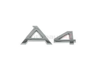 8E08537412ZZ Genuine Audi Emblem