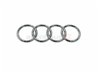 8E98537422ZZ Genuine Audi Emblem