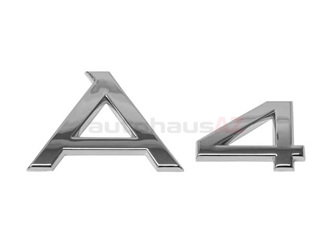 8H08537412ZZ Genuine Audi Emblem