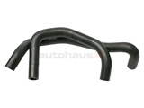 8N0121088 Genuine Audi Coolant Hose; Water Hose - Flange to Oil Cooler to Water Pipe