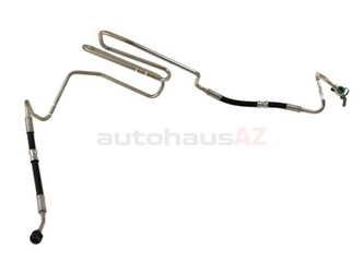 8N0422893P Genuine Audi Power Steering Hose; Pressure Hose from Pump to Rack