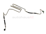 8N0422893P Genuine Audi Power Steering Hose; Pressure Hose from Pump to Rack