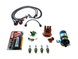 VW009TUNELGKIT AAZ Preferred Ignition Tune-Up Kit; Coil, Cap, Rotor, Points, Condenser, Plugs and Wire Set; KIT