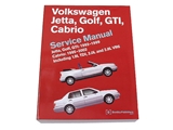 VW8000116 Robert Bentley Repair Manual - Book Version; 1993-1999 VW Golf III, Jetta III + Golf Cabriolet, Cabrio; OE Factory Authorized