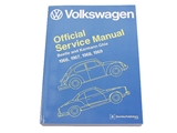 VW8000121 Bentley Repair Manual - Book Version; 1966-1969 VW Type 1 & Karmann Ghia; OE Factory Authorized