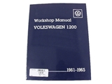 VW8000165 Robert Bentley Repair Manual - Book Version; 1961-1965 VW Type 1 & Karmann Ghia; OE Factory Authorized