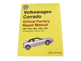 VW8000300 Robert Bentley Repair Manual - Book Version; 1990-1994 VW Corrado; OE Factory Authorized