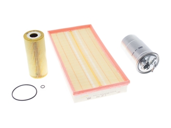 VWDSLFLTRKIT AAZ Preferred Oil Filter Kit; With Oil, Fuel and Air Filter: KIT