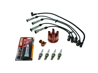 VWTUNEUP1KIT AAZ Preferred Ignition Tune-Up Kit; Cap, Rotor, Wires and Plugs; KIT