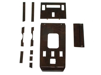 WK107BH-1 URO Parts Interior Trim Kit; Premium Burl Wood