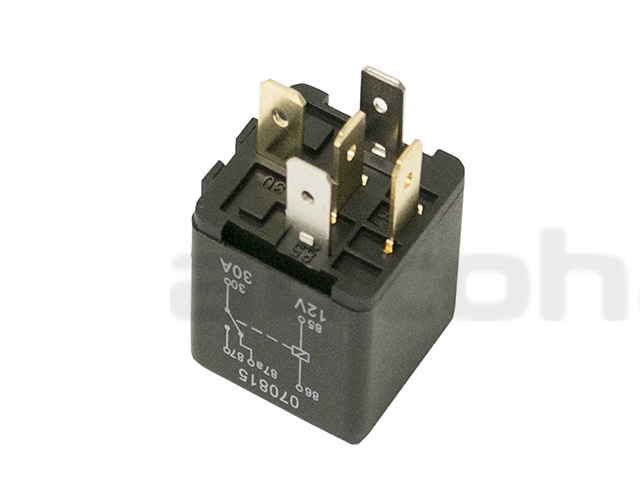 YWB10032L Eurospare Multi Purpose Relay; Green with 5 Pin Connector