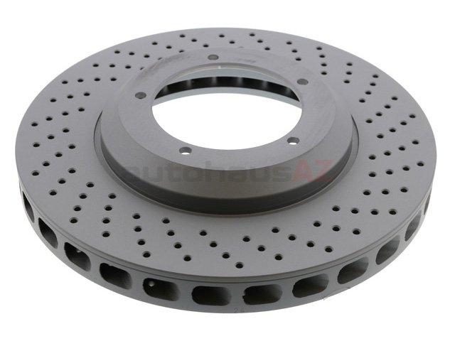 93035104802 Zimmermann Coat Z Disc Brake Rotor; Front Right